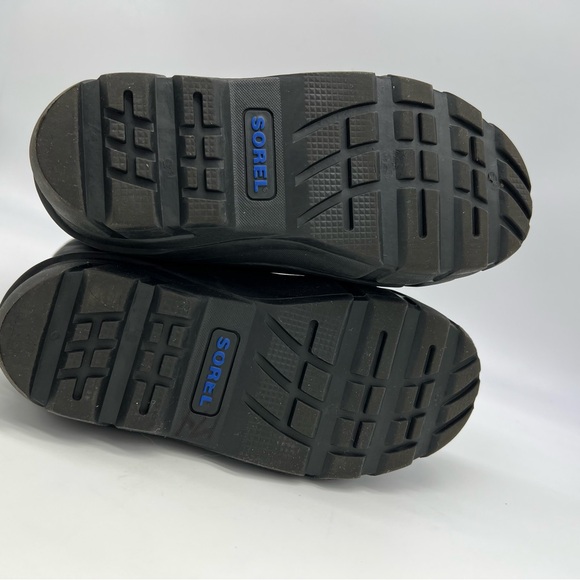 Sorel Flurry NY1810-010 Insulated Lined Black/Blue Snow Winter Boots Size 6 - Picture 16 of 16